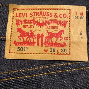 Brand new Levi’s